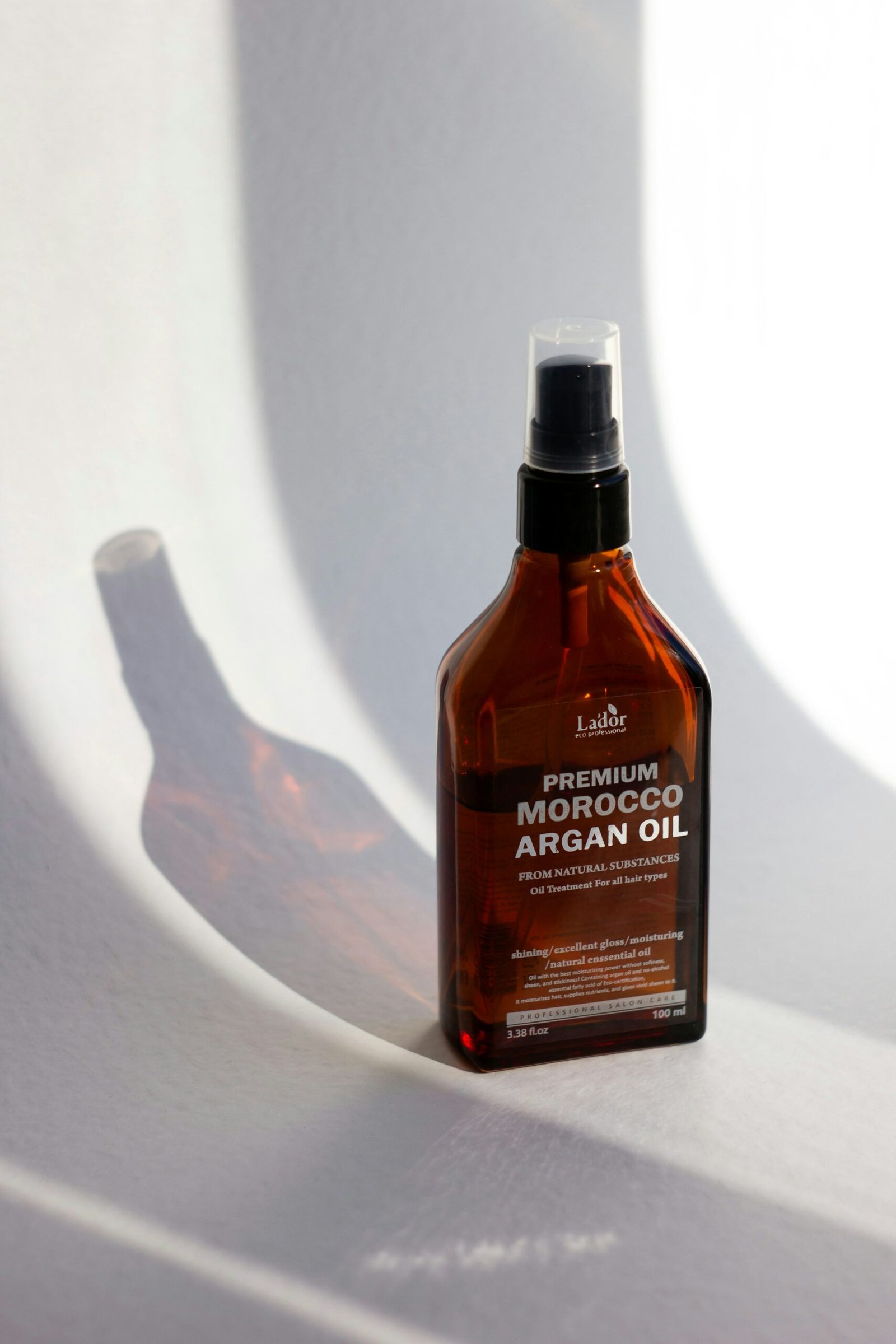 Bottle of argan oil, a finishing touch of the hammam ritual
