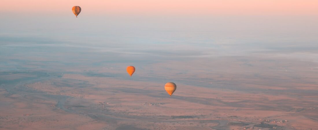 Hot Air Ballooning in Morocco: Sunrise Over Marrakech