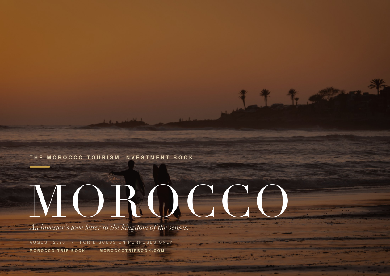 Morocco Tourism Investment Book — cover